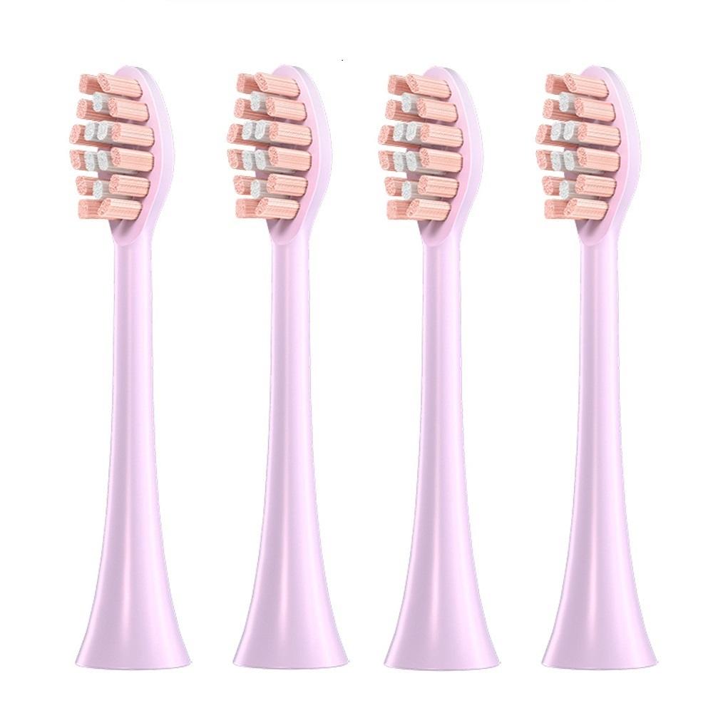 4 Pcs/Pack Electric Toothbrush Replacement Heads For FLYCO FT7105/FT7106/FT7108/FT7205 Vacuum Packaging With Dust Cover