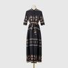 GMXIA Women's FashionSummer Spring Short Sleeve High Waist Casual Dresses
