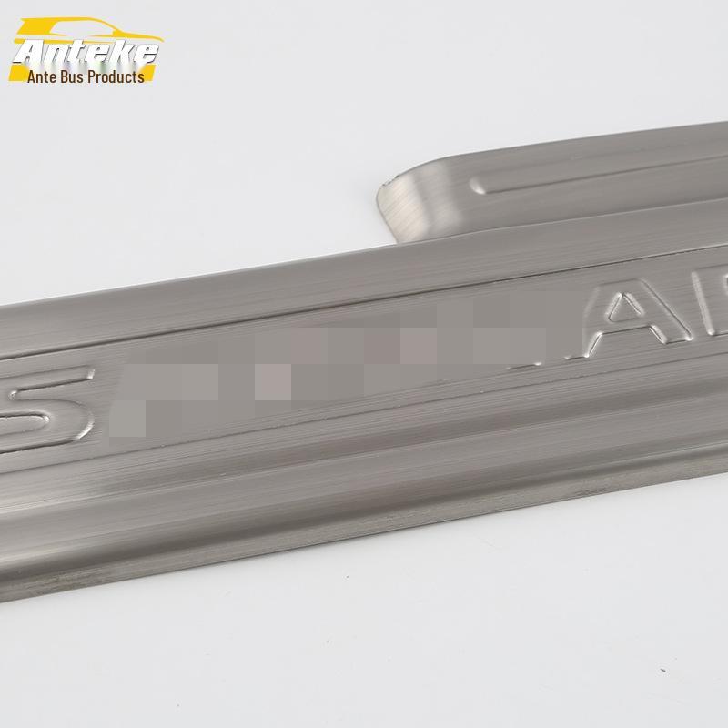 Stainless Steel Trunk Welcome Pedal Decorative Stickers for 15 Lavida Bumper Sill Strips