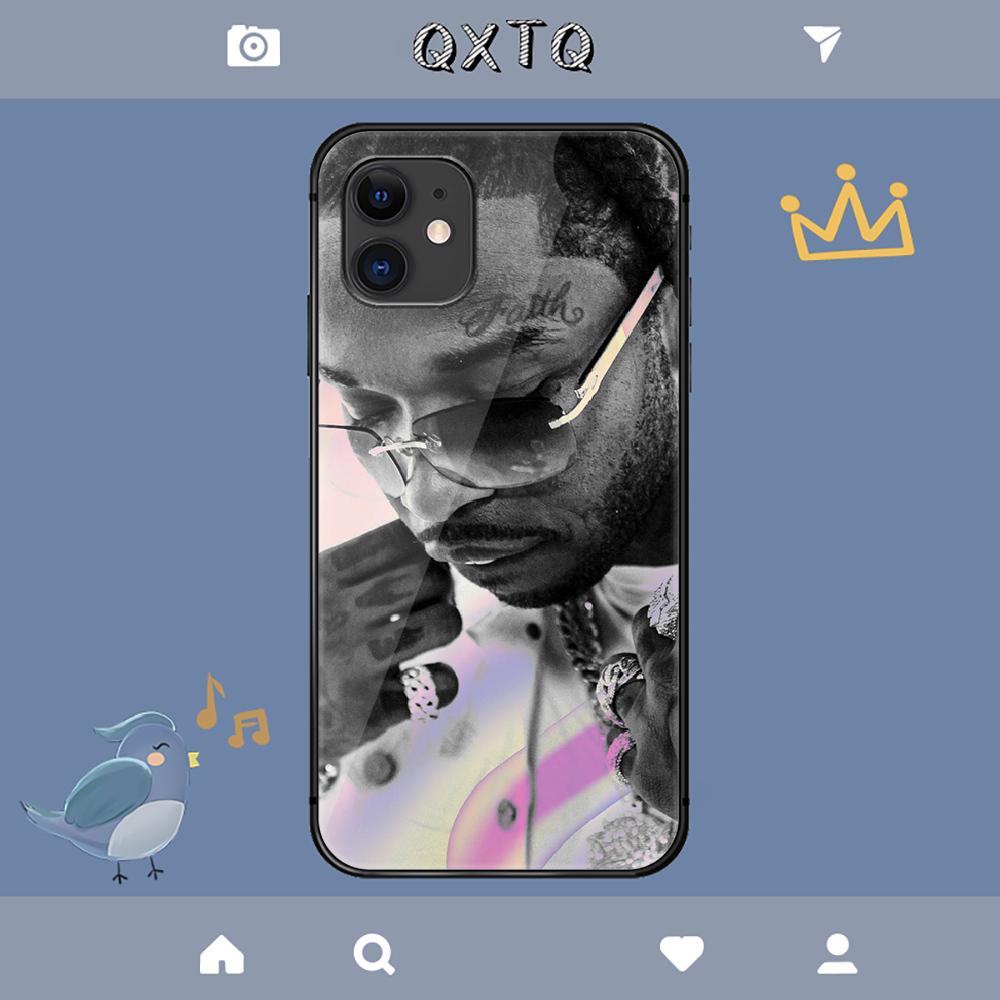 Pop Smoke Hülle für iPhone Samsung Galaxy Redmi Note S 17 16 15 14 13 20 24 25 54 Pro Max Ultra Fe Hartglasabdeckung