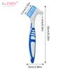 2Pcs Travel Denture Cleaning Tooth Brush With Soaking Storage Box Dentures Container For Teeth Oral Care