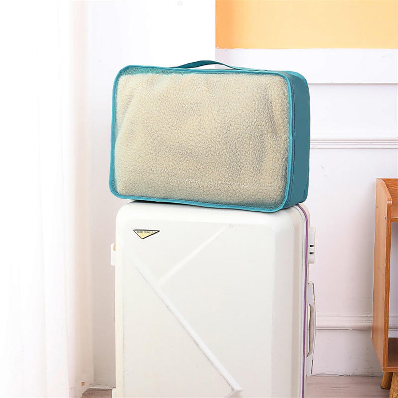 Travel Organizer Bag Reisebag Duffel Bag Oppbevaringsbag Reise Oppbevaringsveske Sett Sammenleggbar kompresjonsveske