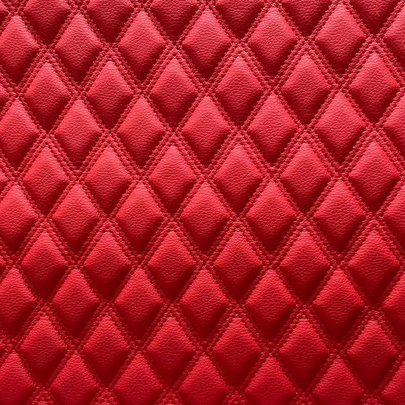 100x155cm Tessuto Trapuntato Ecopelle Ricamo Tessuto per Rivestimenti Tetto Auto Comodino Pelle Porta Spugna Bordatura Decorazione