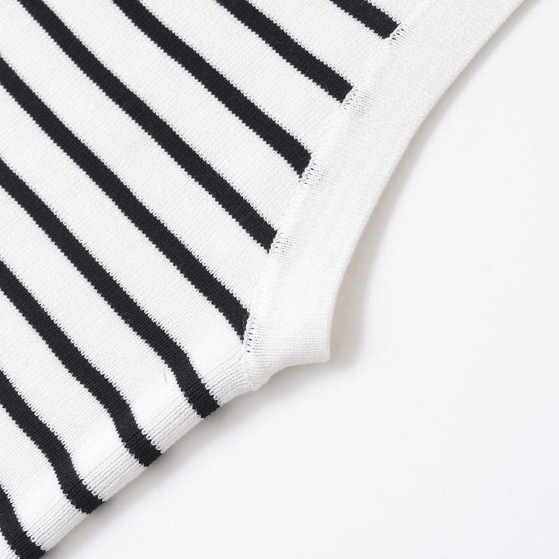 Kaslead New Arrival Women's Clothing Fashion Style Fashion Minimalist Round Neck Sleeveless Simple Knitting Tops 5755030