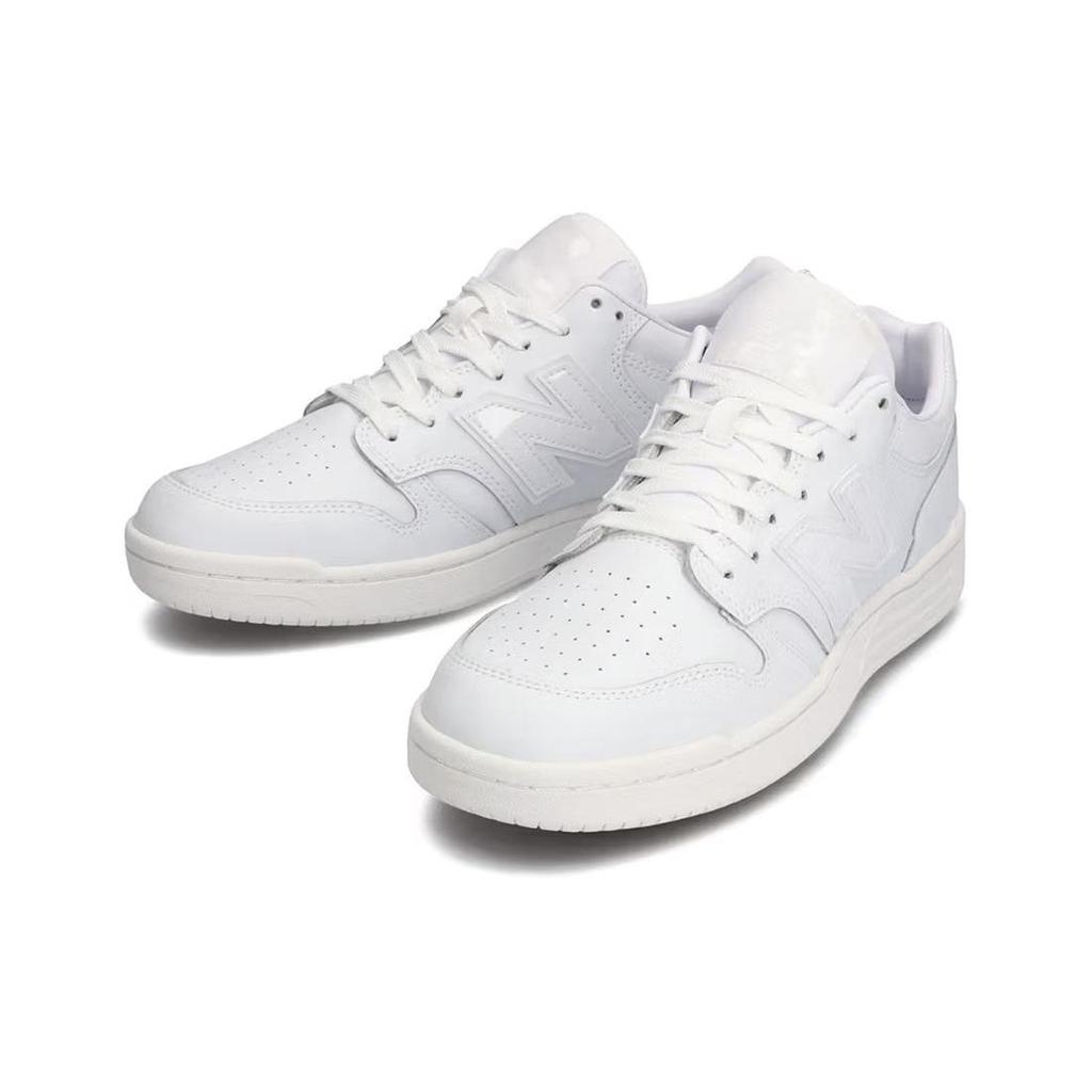 New Balance 480 White Patent Unisex Sneakers Rain-Cloud BB480LWW