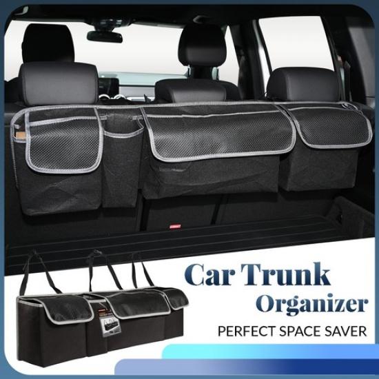 Back Seat Organizer Interior Accessories Trunk Storage Box Bag Net Car Universal