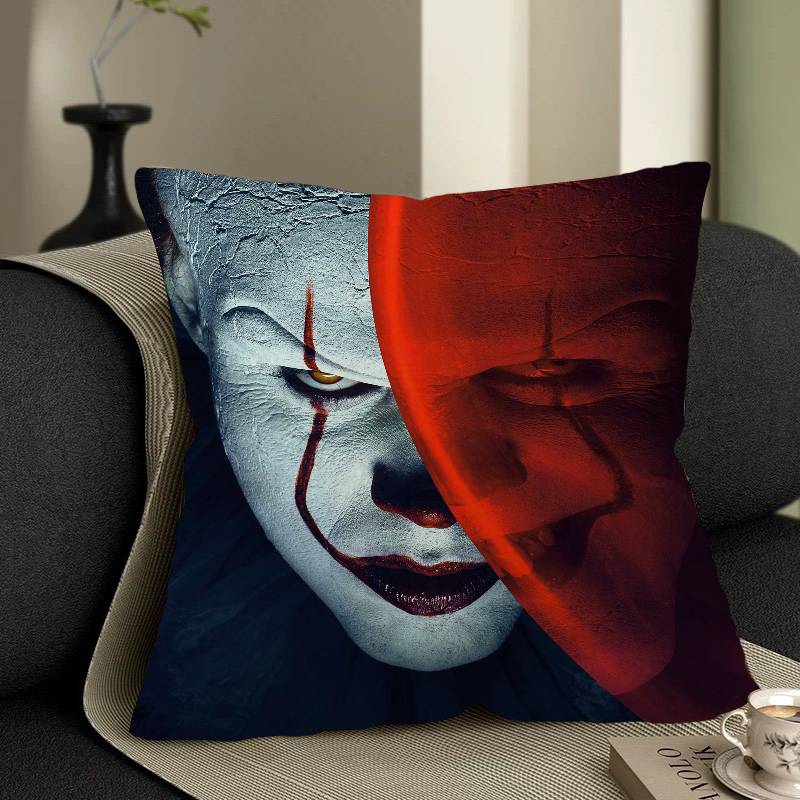Horror Film I-It Personalized Pillow Dust Cover Bedroom Kids Party Decoration Pillowcase Birthday Children Gift