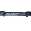 Kit Carrozzeria Lip Posteriore MP Doppio Scarico Uscita Rotonda per BMW Serie 3 G20/G28 2019-2023