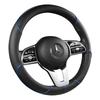 Universal All-Season Anti-Slip Leather Steering Wheel Cover for Cars, Minivans, and Pickups