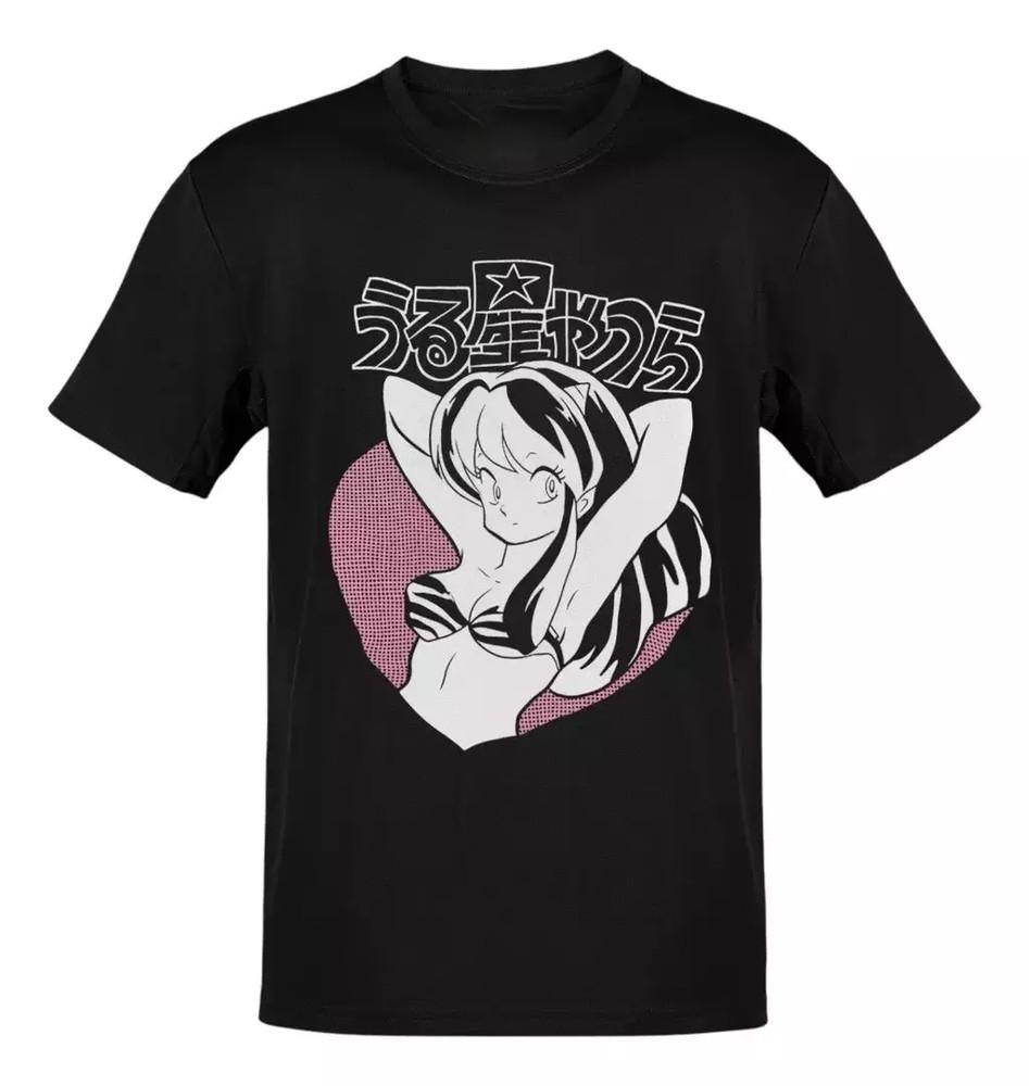 Anime Urusei Yatsura Lum Invader Pink T-Shirt Size S-5XL, Gift For Friends Unisex T-Shirt XXXL