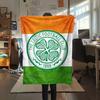 1Pc Celtic FC Print Flannel Blanket High Quality Warm Comfortable Cover for All Seasons Perfect for Gifts Home Decor