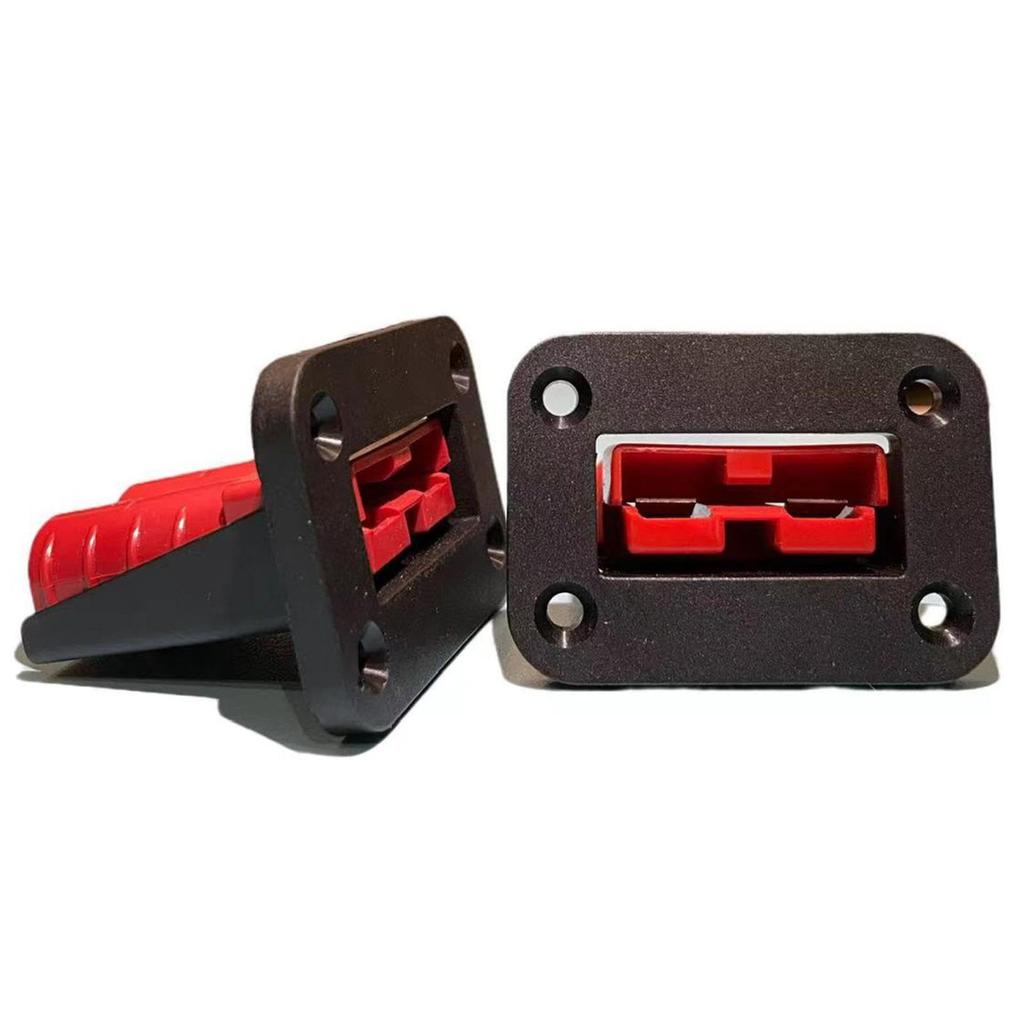 Socket Panel for Anderson Connectors | Plug Panel Base with Dust Cover | Car,