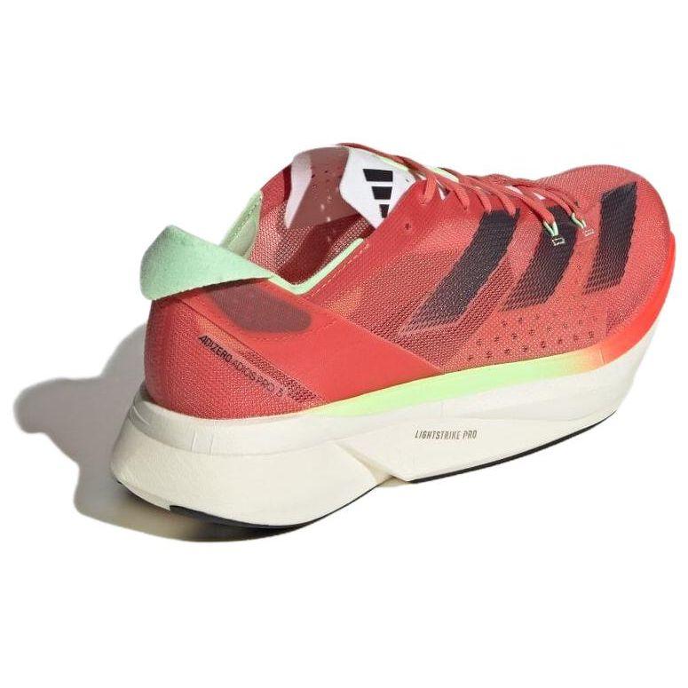 Adidas Adizero Adios Pro 3 Ekiden Pack Unisex Sneakers Red Preloved-Scarlet Aurora-Metallic IG6443