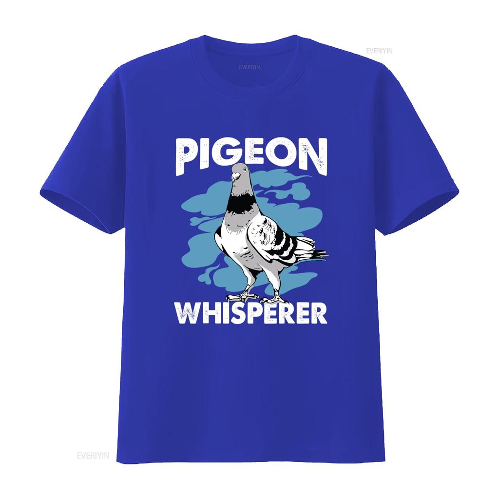 Pigeon Whisperer T Shirt Cute Design for Bird Lovers Stylish and Comfortable vintage Washed Soft Breathable Slightly streetwear