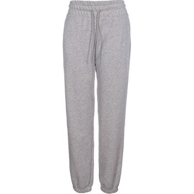 Solid Color Lace-Up Casual Simple Cuffed Sports Pants Women Bottoms Gray 535353-04