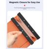 Leather Magnetic Adsorption Storage Bag Seat Hanging Trash Can  Car Interior Supplies