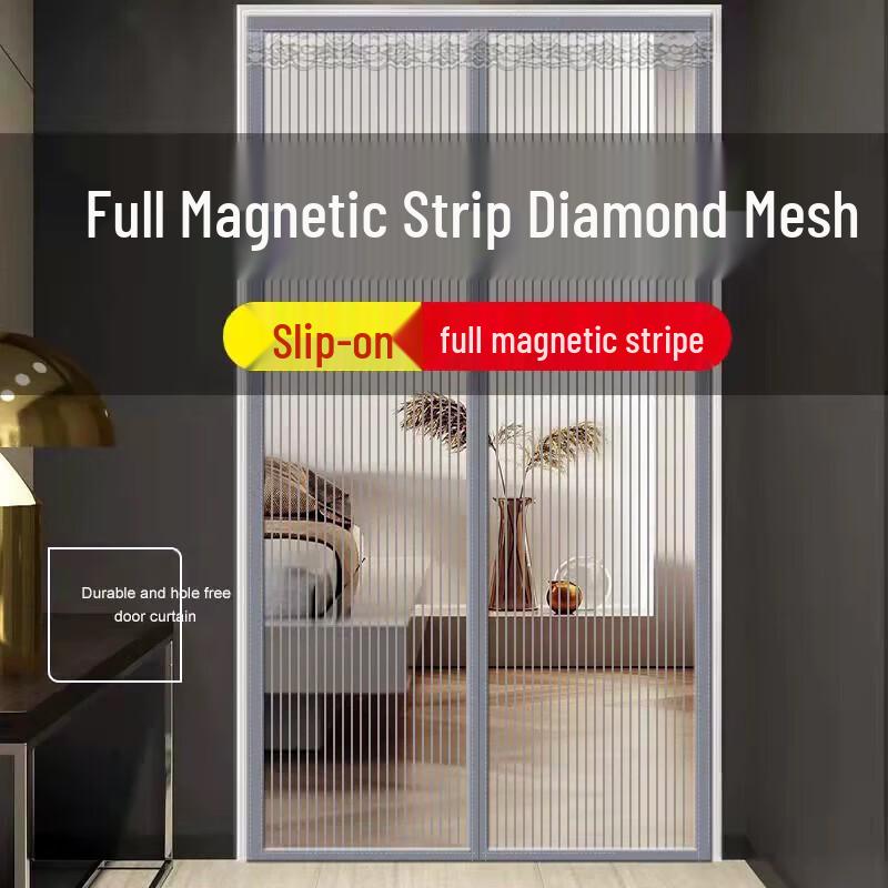 ULTRAVENT Magnetic Diamond Mesh Insect Screen Door