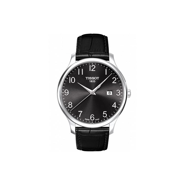 

TISSOT Junya Collection Quartz Movement Men s Watch 42mm Black Dial Stainless Steel Case Leather Strap T063.610.16.052.00 Black Dial