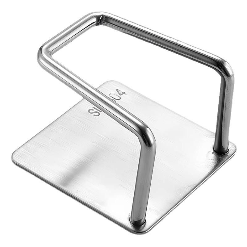 Portaspugne e Pagliette in Acciaio Inossidabile Senza Foratura con Ganci Adesivi per Cucina e Bagno.