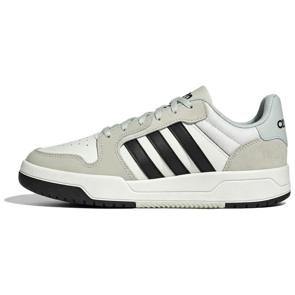 Adidas ENTRAP Synthetic Leather, Split Cow Leather Low top Skateboard Shoes Unisex Blue White JI2546(Team454-)