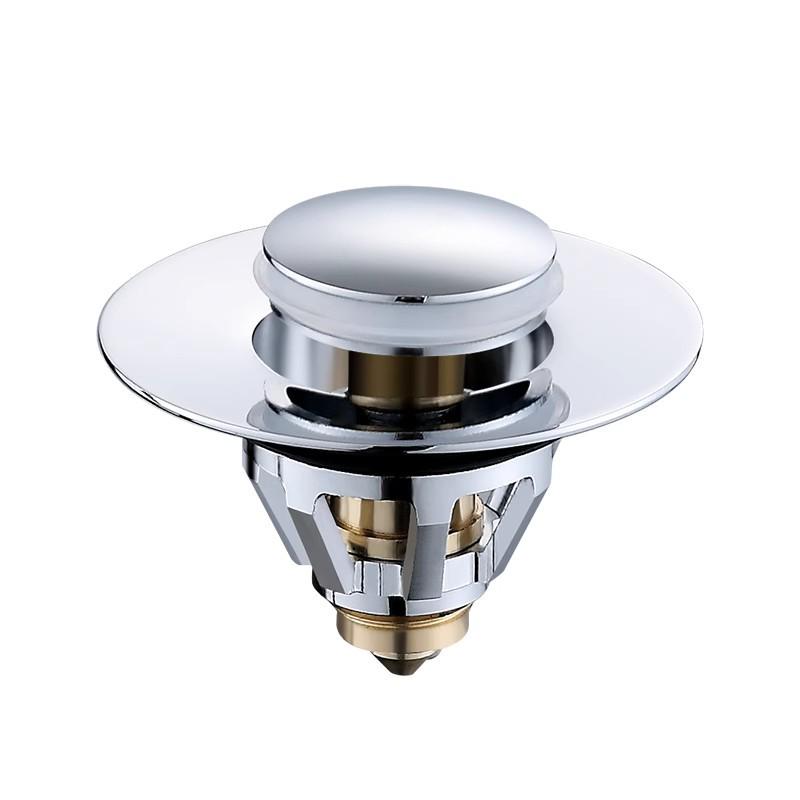 Copper Pop-up Basin Stopper & Anti-Clog Drain Filter