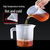 ZISIZ Food Grade Plastic Measuring Pitcher