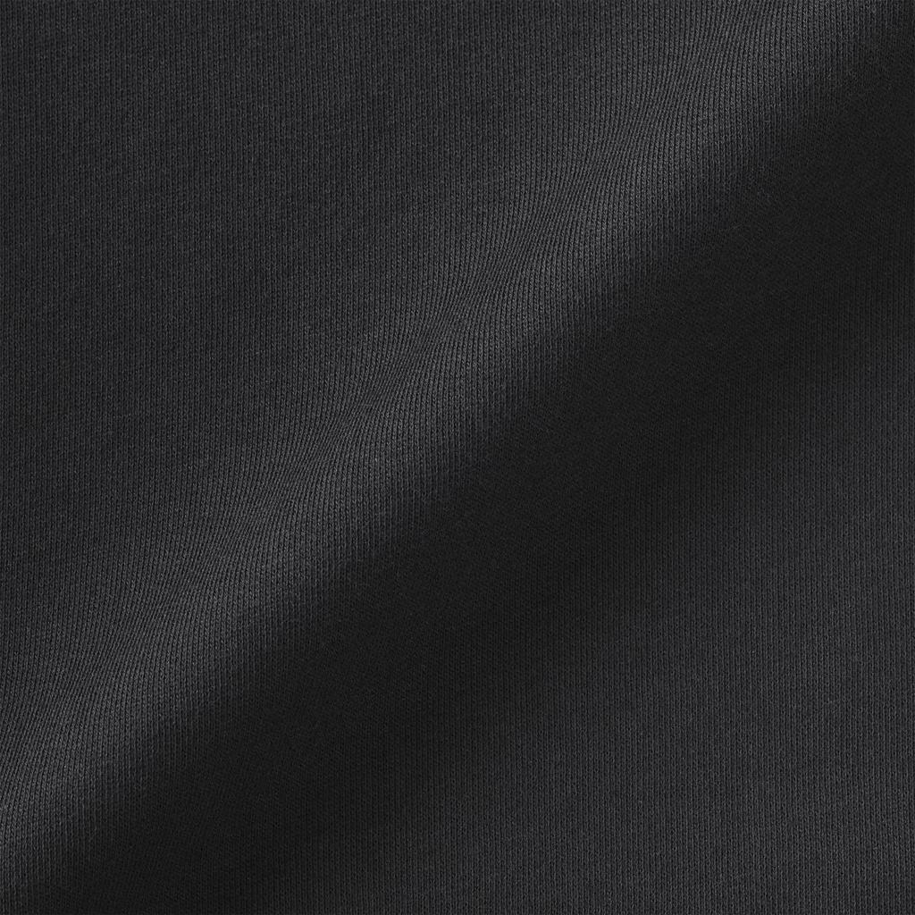 MUJI Cotton Fleece Loungewear Set FB0ZYA6S Black L Men's Long-Sleeve