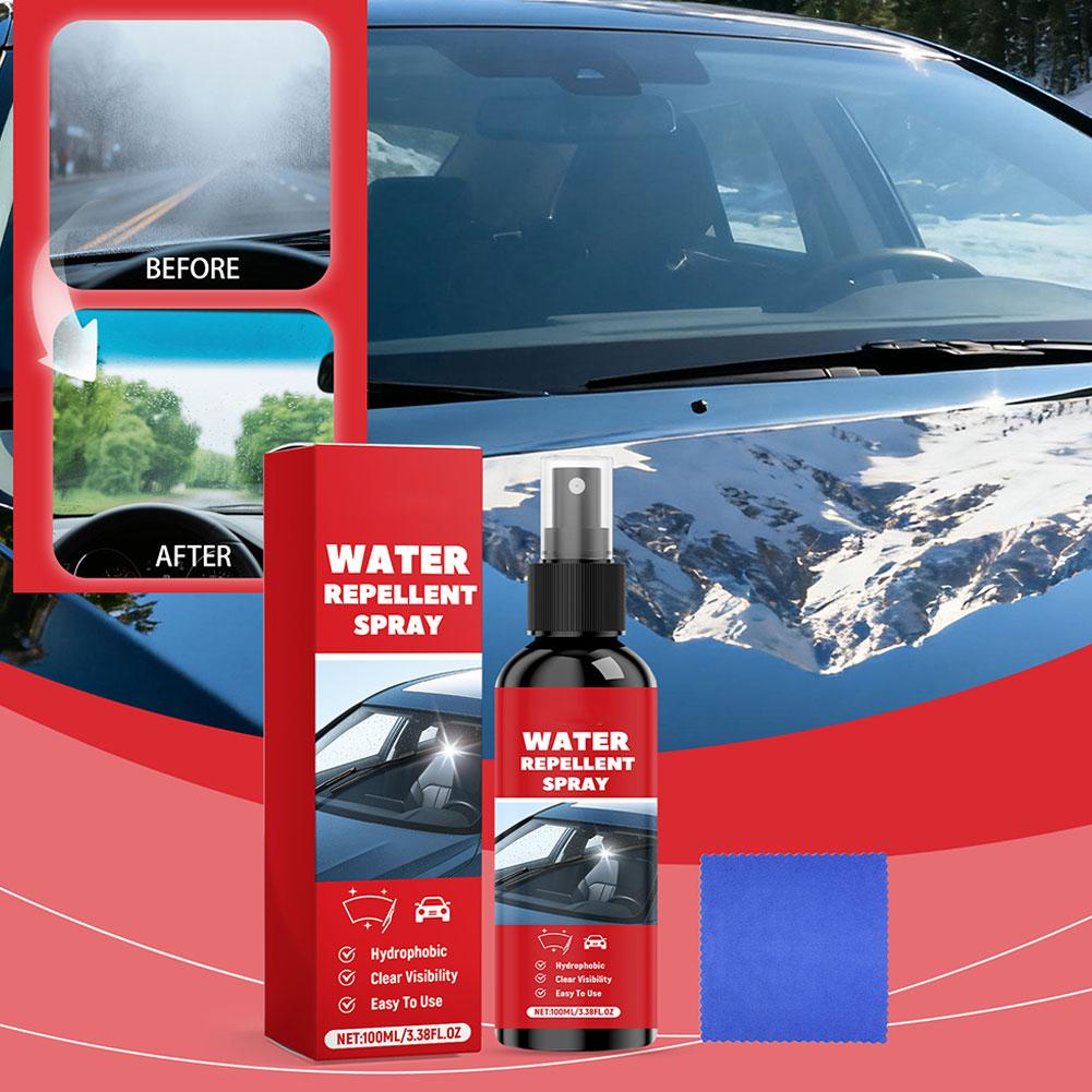 Autoglas Anti-Regen Wasser Sprühglas Hydrophobe Beschichtungsfolie Auto Abweisendes Spray Glas Regenentfernungsfolie Mittel Spray Oi T9L5