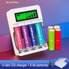 Delipu Rechargeable NiMH Battery Set: No. 5 & No. 7 for Children's Toy Remote Controls