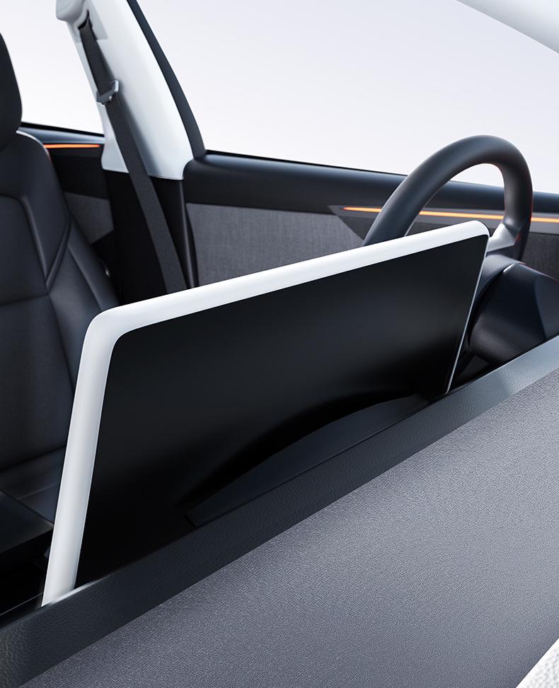 Tesla Model 3/Y/YL Screen Protector Silicone Frame Accessory