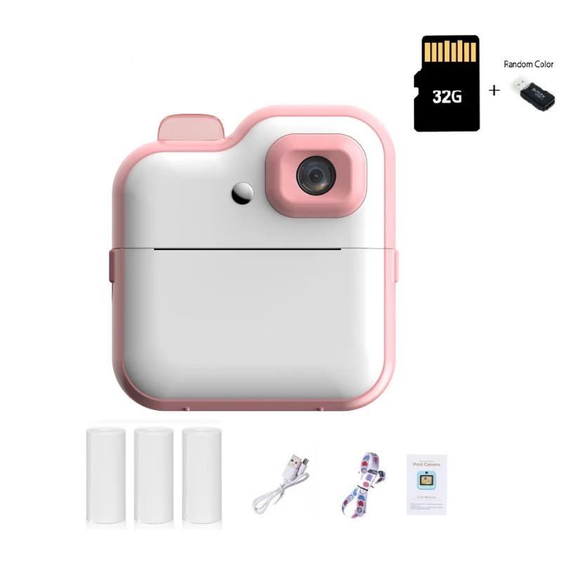 

Дитяча камера з миттєвим друком, іграшки, 1080p HD, дитяча цифрова камера, камера з миттєвим друком фотографій, відеоіграшки, фотопринтер, іграшки