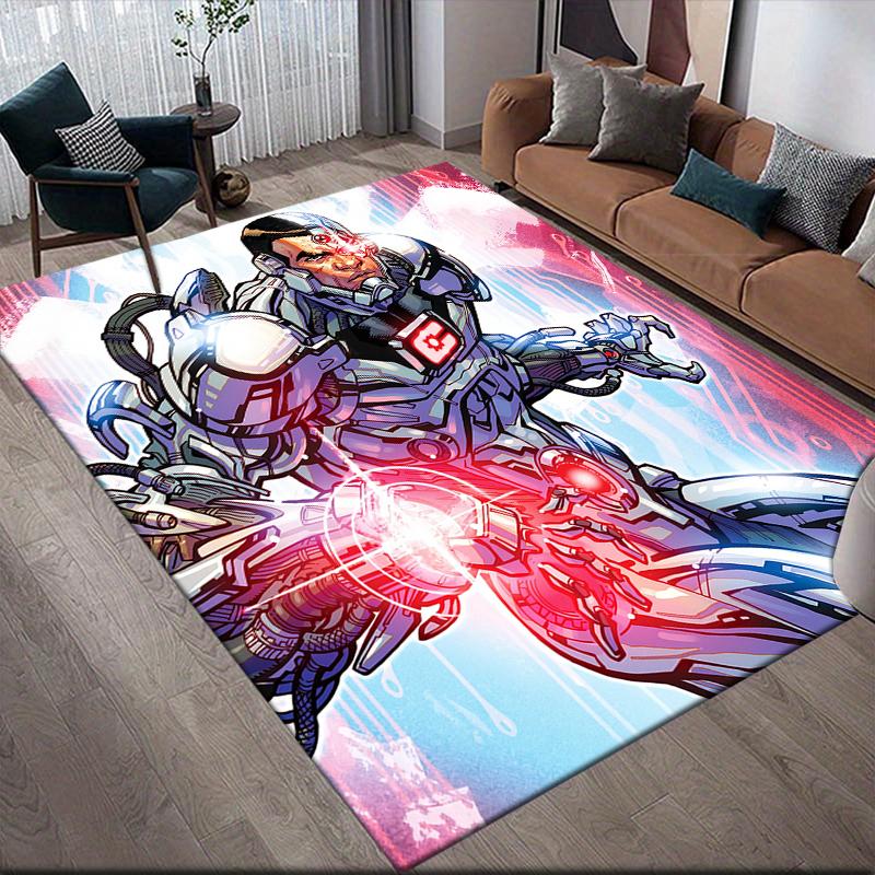 

Cyborg Square Area Rug, Non-Slip Floor Mat for Home Bedroom, Perfect Gift for Fans.chl 60x90cm