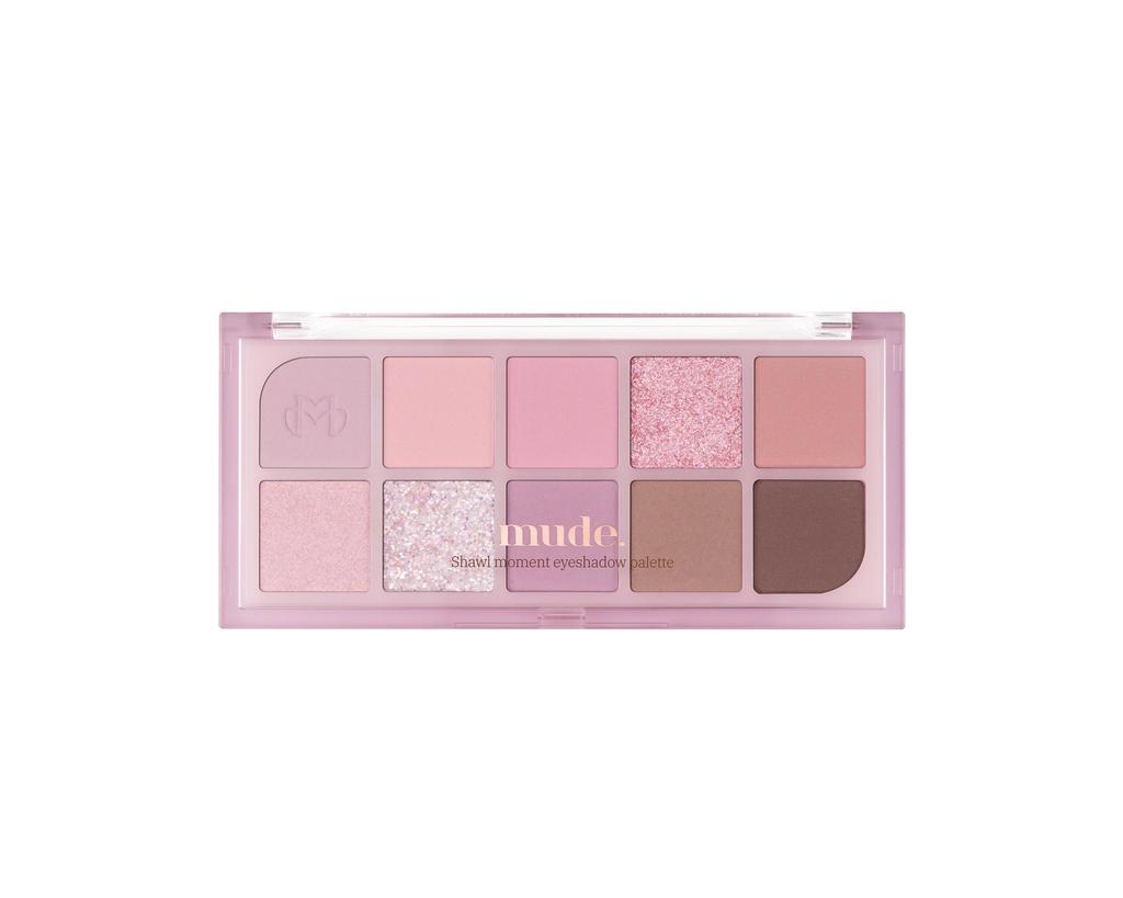 Schal Moment Lidschattenpalette Moment Koreanische Kosmetik mude. 04/Flieder