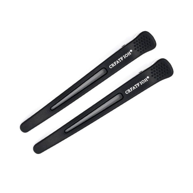 

Бесшовные зажимы для секционирования волос для парикмахерского дела и укладки Black Clip 1 piece