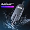 Car Window Breaker Emergency Hammer Seatbelt Cutter Escape Tools For Grand Cherokee Wrangler JK Gladiator Compass Renegade