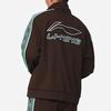 Li-Ning Sports Fashion Series Stand Collar Loose Fit Jacket Unisex Jacket Brown AWDS915-2