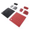 8pcs Silicone Hot Handle Holders Insulation Pad Set with Silicone Pan Scrapers Heat Resistant for