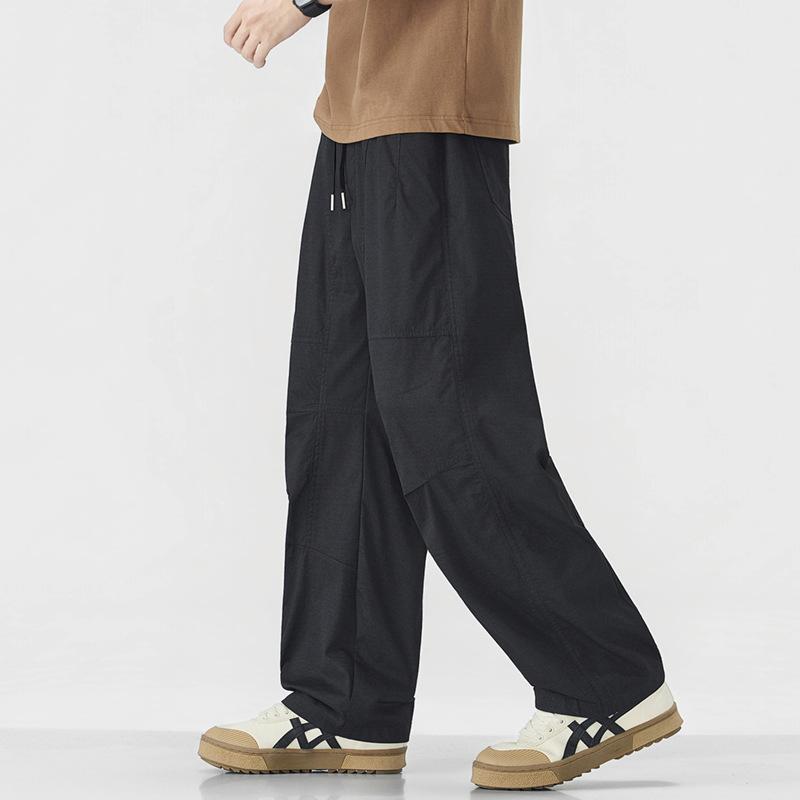 American tooling paratrooper pants deconstruction white casual pants men's new loose and comfortable tooling pants wholesale
