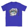 Men T-Shirts Gojo Satoru Jujutsu Kaisen Limitless Eye Vintage 100% Cotton Tee Shirt Short Sleeve T Shirt Tops Graphic Printed