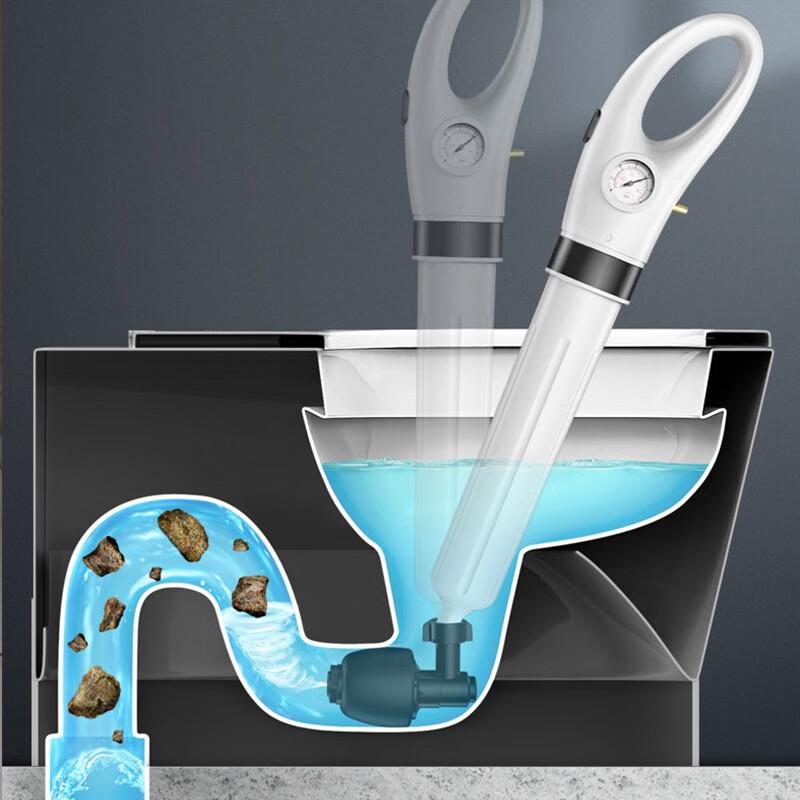 HOUYA High-Pressure Drain Blaster for Toilets & Pipes