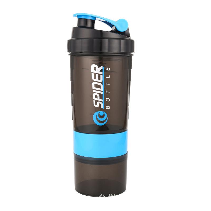 550ML Protein Powder Shaker Cup Milkshake Cup Fitness Cup Mixing Cup with Printed Plastic Cup Water Cup