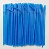 Food Grade Colored Flexible Plastic Drinking Straws For Juice And Milk Tea 100 Pack