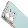 Etui do Xiaomi Redmi Note 13 5G/Note 13R Pro 5G 6D Galwanizowane TPU Pokrowiec na Telefon Ochrona Obiektywu Aparatu