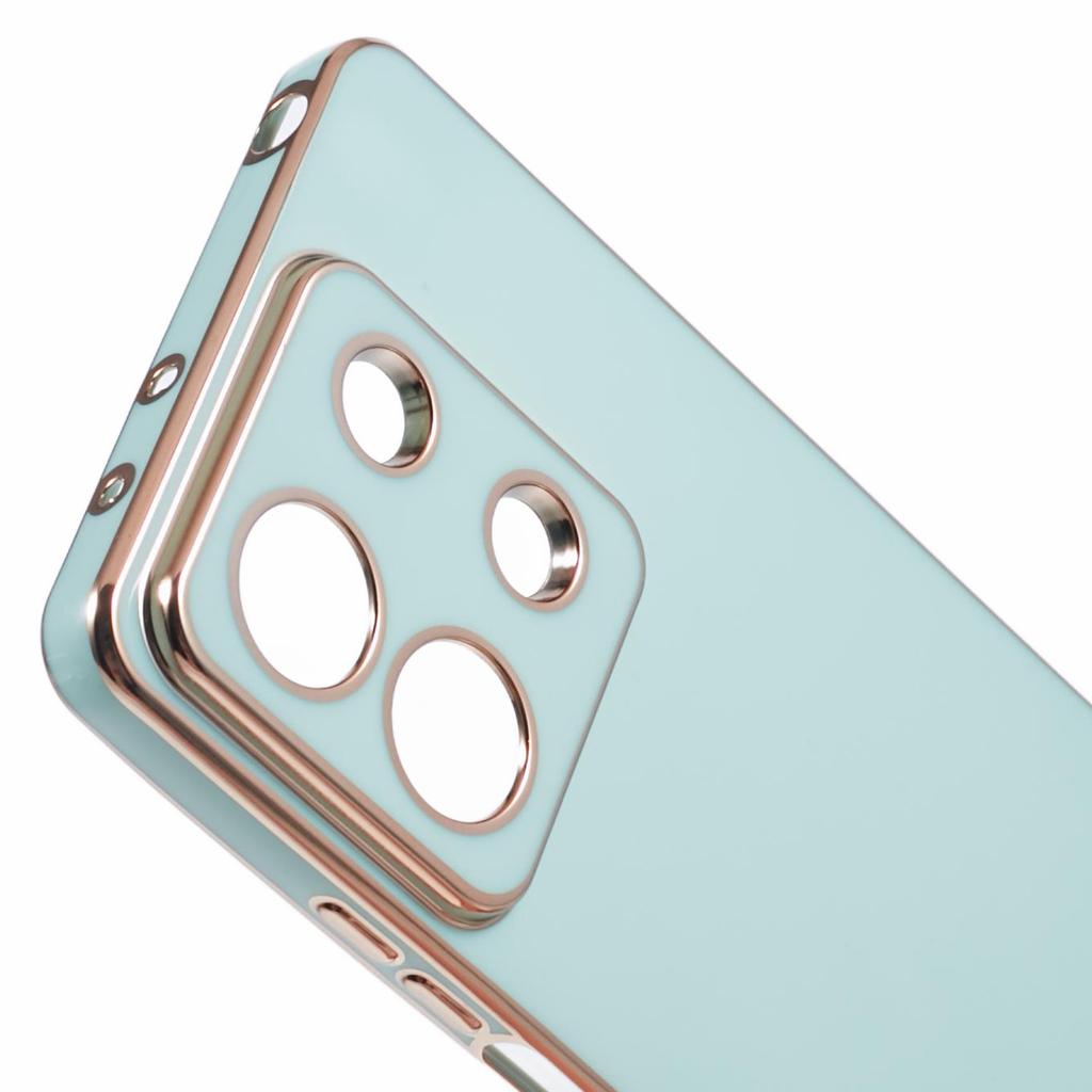 For Xiaomi Redmi Note 13 5G/Note 13R Pro 5G Case 6D Electroplating TPU Phone Cover Camera Lens Protection