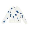 FW22 All Over Print Hooded Pullover Long Sleeve Sweatshirt Women Sweatshirt White DV2006-133