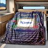 90Th Birthday Celebration Personalized Name Blankets Throws Suitable For Outdoor Use Camping Picnics Travel Sofas Pets Offices And Birthday Giftsd18
