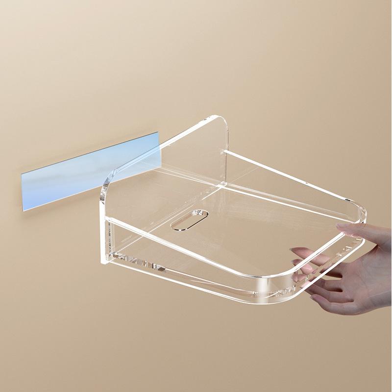 Universal Storage Holder Non-Drilling Wall Mount for CCTV Camera - Durable and Space-Saving