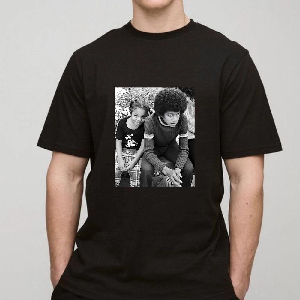 Youthful michael jackson janet shirt 80s90s pop icon tee unisex s5xl S