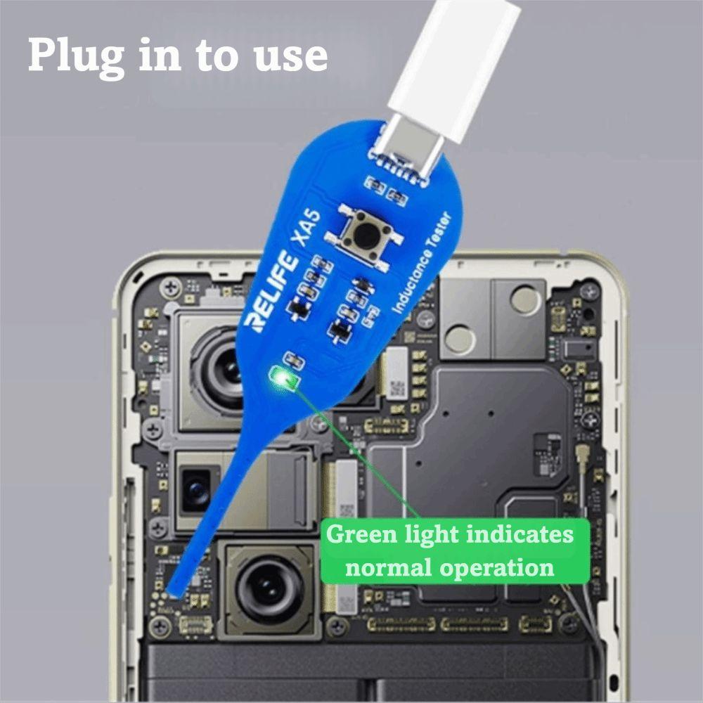 Rilevatore di Induttori ad Alta Precisione Strumento a Mano Strumento di Riparazione Schede PC Riparazione Cellulari