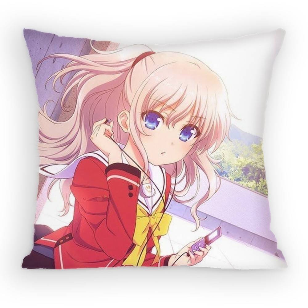 Charlotte Tomori Nao Pillow Case Sofa Living Room for Bedroom car Headboard Backrest Cushion Square Cushion Nap Time